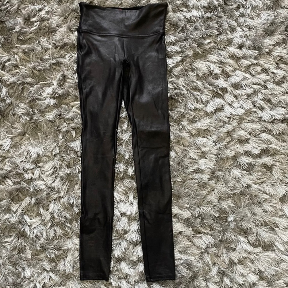 Spanx faux leather leggings
